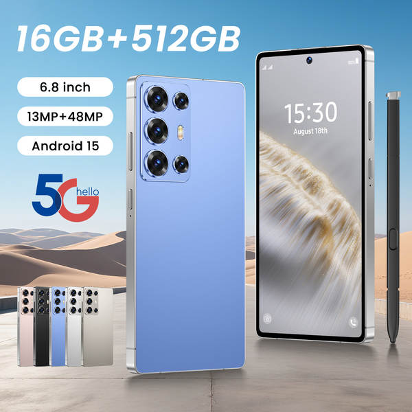 Transfronteiriço explosivo smartphone C25 Ultra fabricante de produtos em tempo real 6.8 polegadas 4 + 64 máquinas integradas comércio exterior atacado