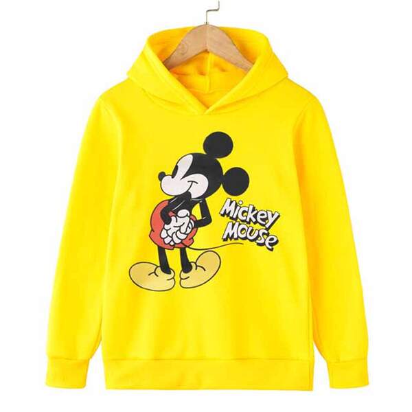 Mini Mouse Camiseta Desportiva Inverno Primavera Outono Camiseta de Crianças Camiseta de Crianças
