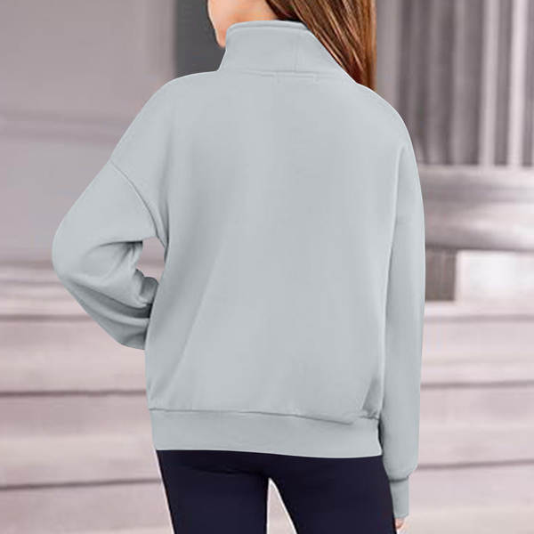 Blusa esportiva infantil de manga longa
