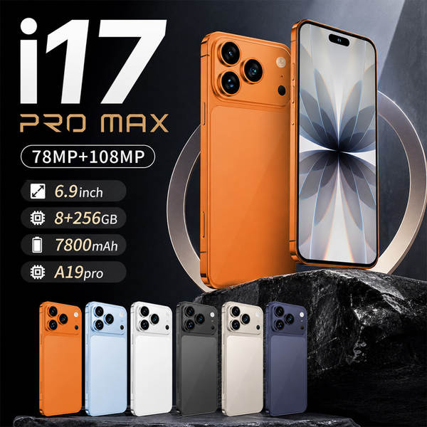 Transfronteiriço smartphone i17promax banda completa 4G global 16+1T Android 12.0 fábrica de smartphones