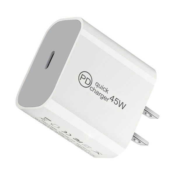Carregador de PD padrão 45W Adaptador de PD duplo 45W para carregador de nitrogênio IP16X para celulares