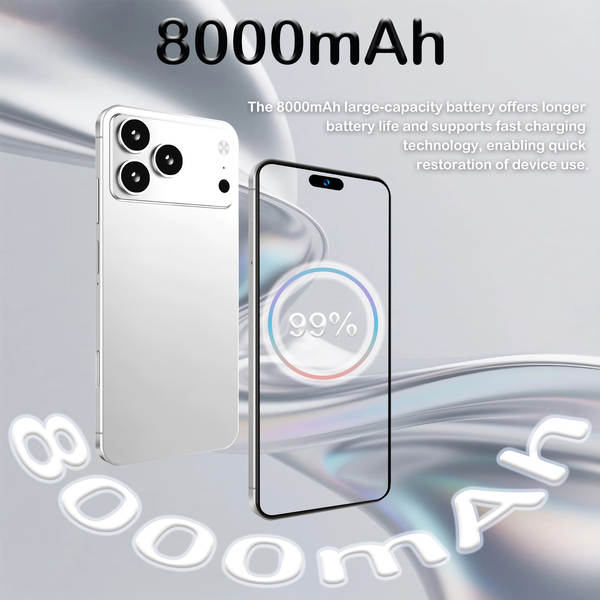 Cugo Cross Border Smartphone i17 Pro Max Botão lateral 3+64 Android 15 tela 7.3 4G Cash