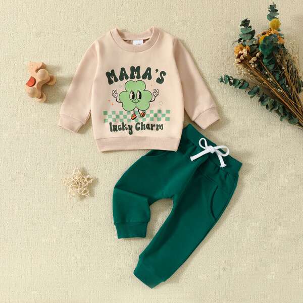 Conjunto de moletom infantil