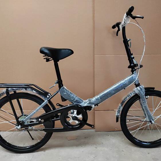Bicicletas dobráveis de 20 polegadas para crianças, alunos do ensino médio e médio, adultos, homens e mulheres, bicicletas de presente para fazer logotipo de passeio