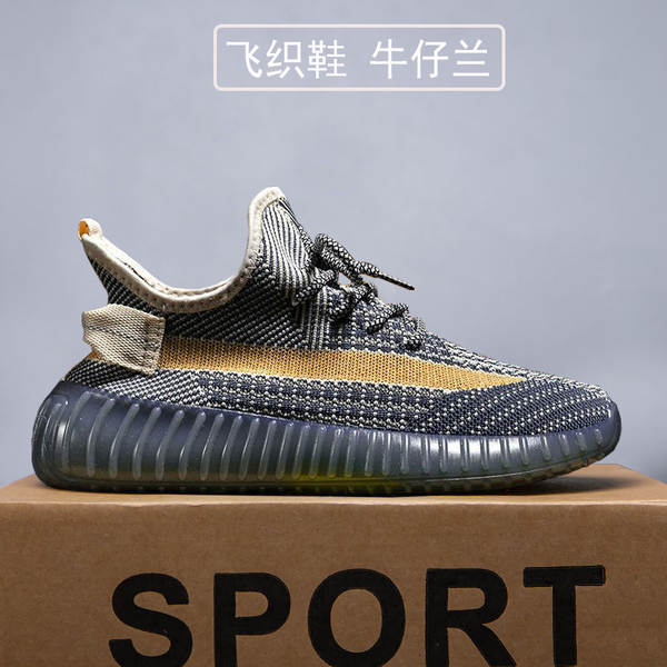 Grandes sapatos de coco para homens e mulheres do mesmo modelo de tecelagem de tela de sapatos de esportes transfronteiriços fábrica de sapatos de corrida com 100 peças básicas em dinheiro