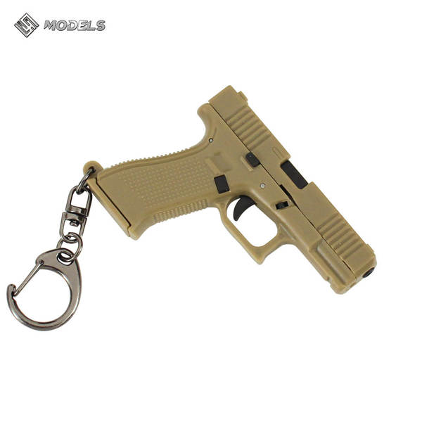 Pequenas peças de rolamento GLOCK plástico modelo de rolamento brinquedo G17 Glock chave de rolamento fonte de comércio exterior