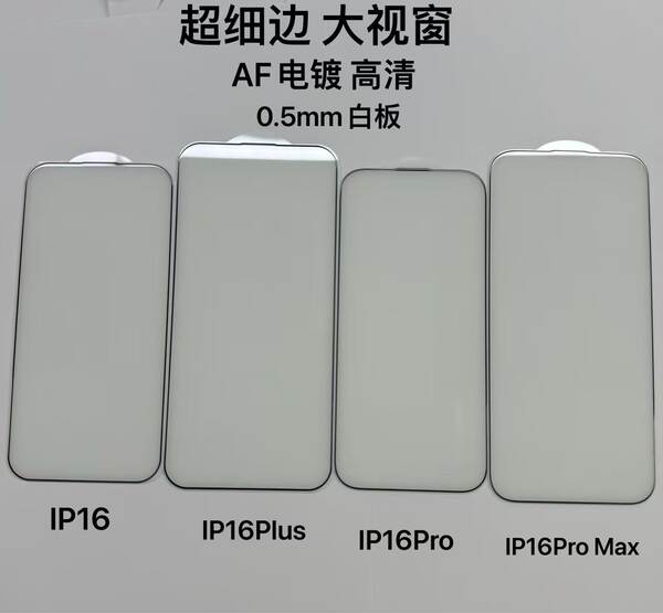 Aplique Apple 17 Promax Full-Screen HD Film 15 Proteção de tela para celular 14pro/13