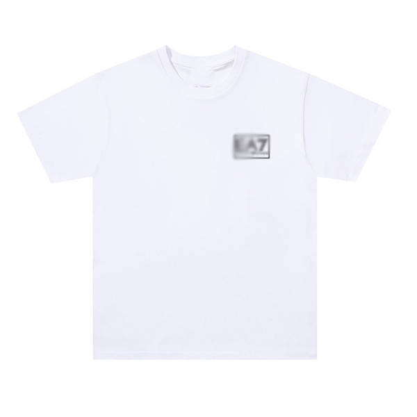Camiseta Masculina Curta de Algodão