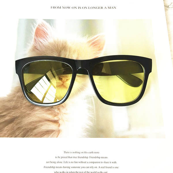 2023 Novo filme colorido Pequeno Pimenta Senhora óculos de sol refletindo cor cor Coréia Tendências de moda óculos de presente