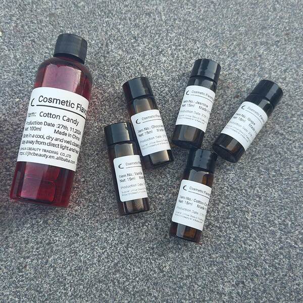 15ml 50ml diário de cosméticos industriais de grau oleoso perfumado de algodão açucarado perfumado Flavor