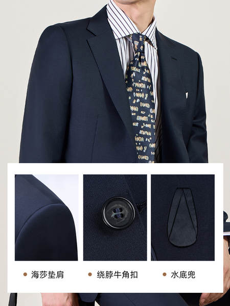 100% de cabelo integral de alta marca de roupa personalizável para lavagem semiautomática para homens de negócios roupa de banho para homens