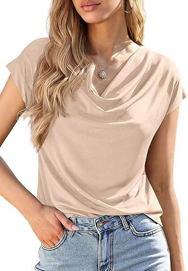 2026 Amazon cross-border moda primavera-verão europeia roupas de beleza colar roupa casual moda puramente pano curto