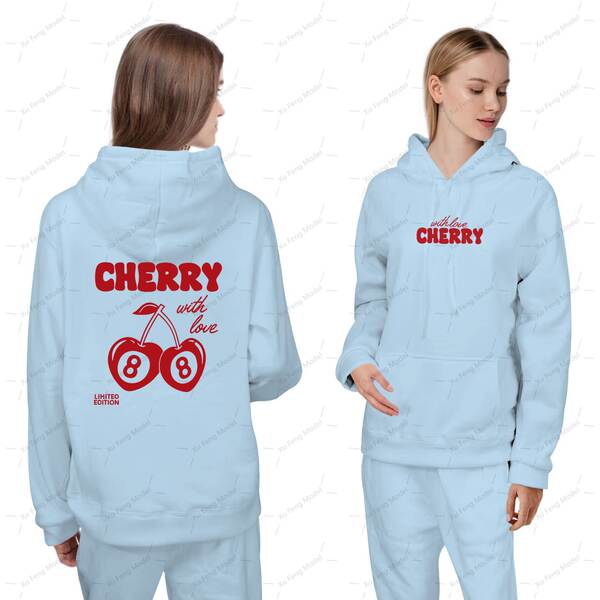 2026 Transfronteiriço Novo Modelo Europeu-Americano Feminino Guarda-Cabeça de Páscoa No 8 Primavera Outono Inverno Camiseta Desportiva de Páscoa Feminina