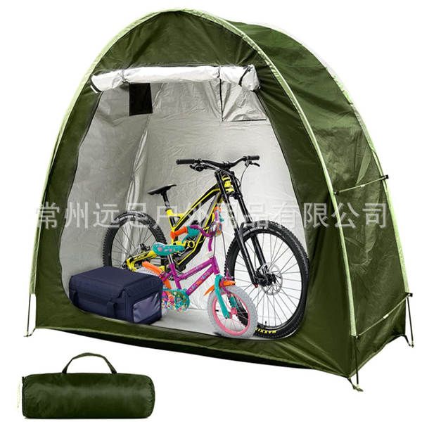 Carrinho de bicicleta personalizado do fabricante Carrinho de montanha portátil ao ar livre Tenda de acomodação 210D