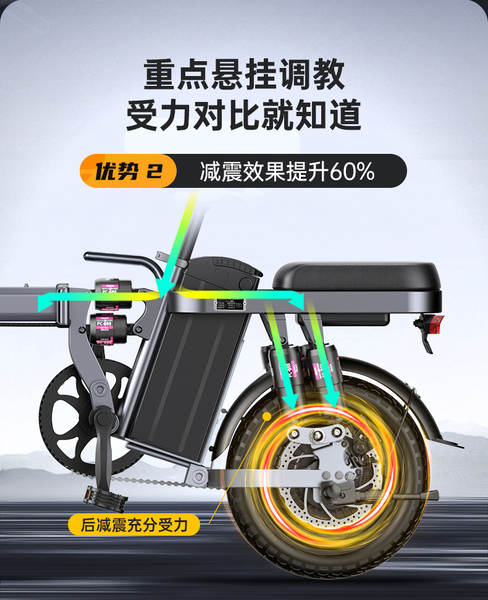 Carro elétrico de bateria de lítio dobrável bicicletas elétricas de condução ultra-leve carros pequenos portáteis dobrável bateria elétrica