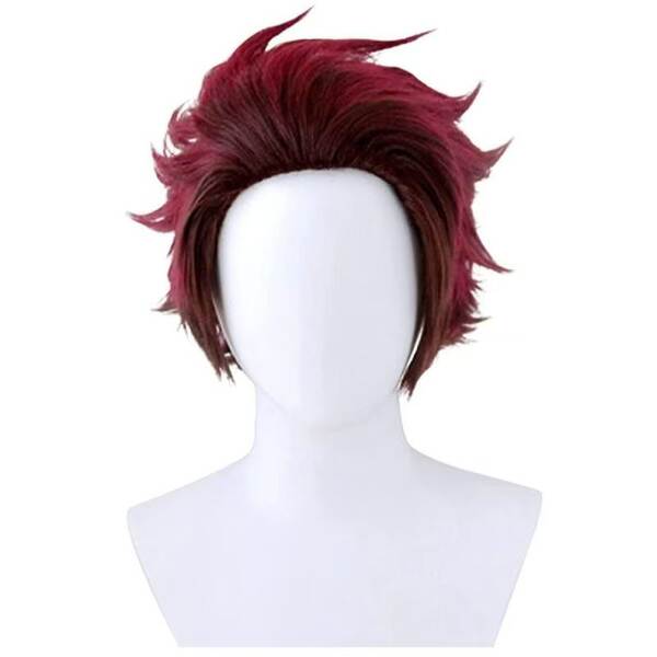 Peruque Cosplay Tanjiro