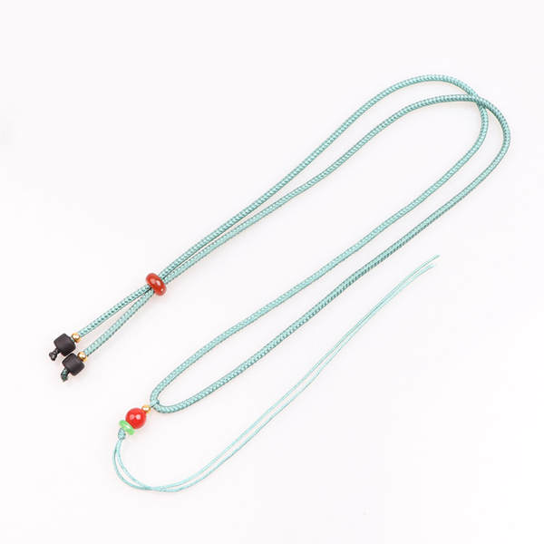 Colar de Jade com Contas de Mármore