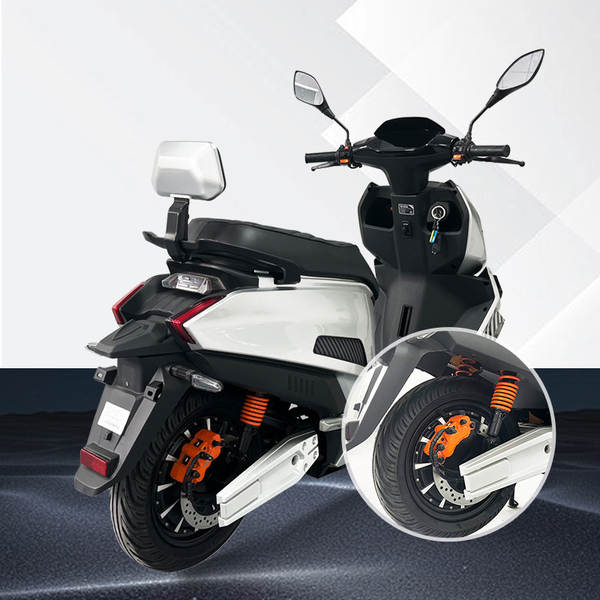 Motocicleta elétrica de alta velocidade com duas rodas de alta velocidade