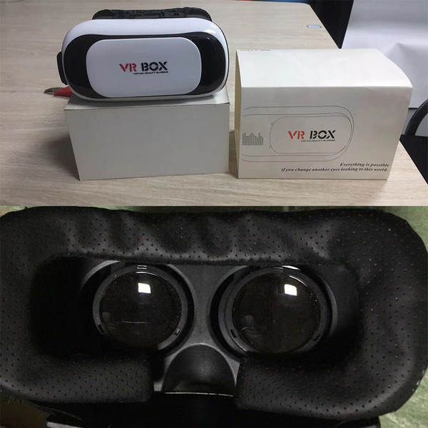 VRBOX óculos telefones celulares 3D cinema jogo de realidade virtual inteligente AR capacete anti-universo