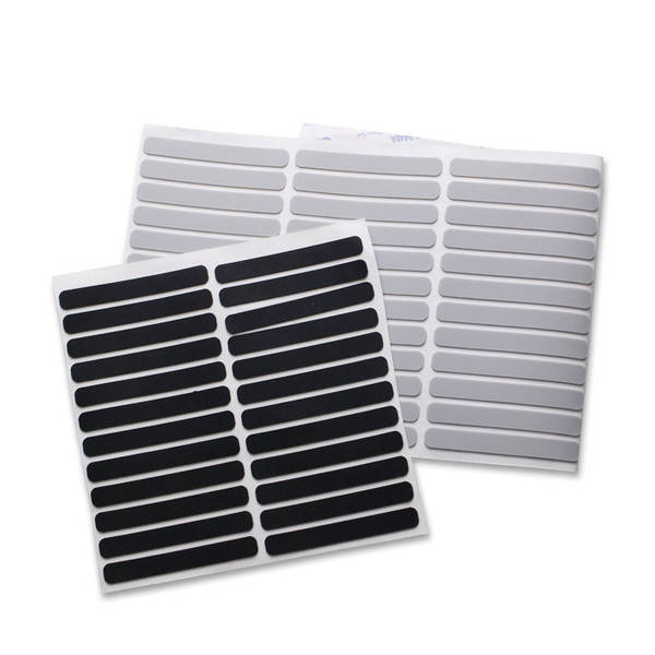 Padrão de computador de silicone de proteção contra deslizamento do telemóvel auto adesivo à prova de água e meio ambiente de alta resistência à temperatura de papelão de papelão de papelão cinza