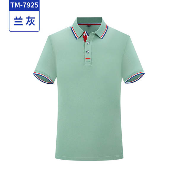 Camisa de manga curta de algodão para empresa