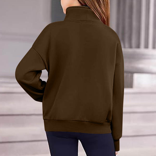 Blusa esportiva infantil de manga longa