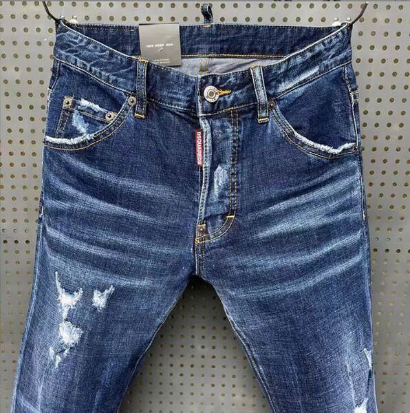 Calça Jeans Rasgada Masculina