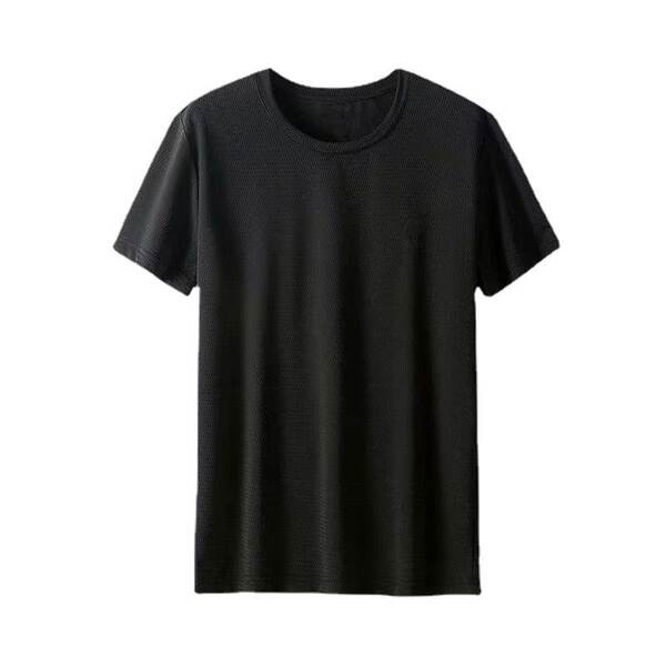 Camiseta masculina de verão de curta-metragem de couro curto-metragem de couro curto-metragem de verão