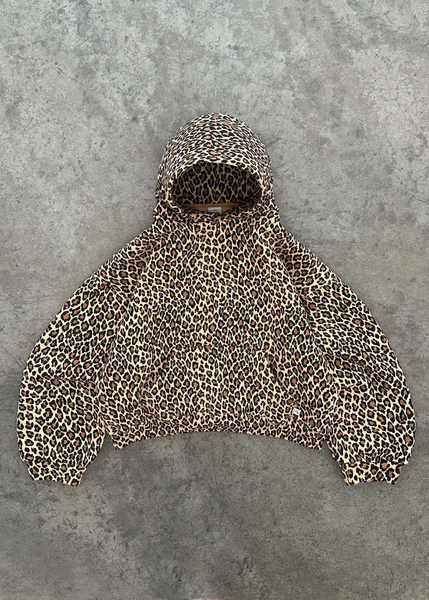 Moletom com estampa de leopardo