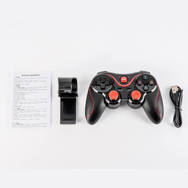 Jogo sem fio Bluetooth X3 Manual de jogo de mão Manual de jogo com suporte para IOS / Controlador de telefone Android