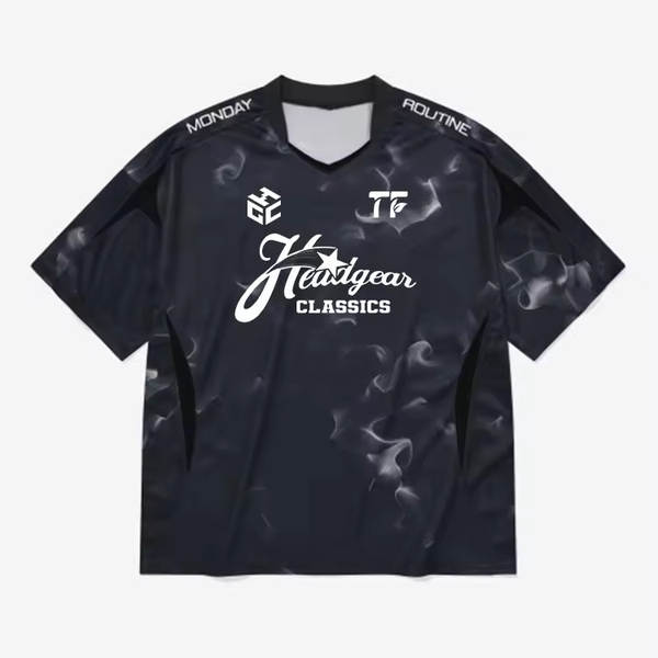 TF personalizado camisa de futebol de rua quadrada super grande design camisa de futebol de alta qualidade
