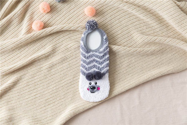 Meias de Inverno Antiderrapantes Femininas