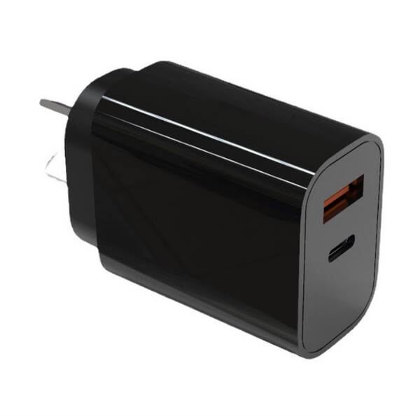Carregador PD 20W Duplo Porte PD+QC3.0 Carregador Amazon SAA A+C Duplo Porte Carregador PD