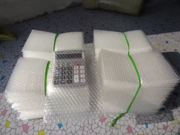 Bolsa de Ar com Bolhas de Proteção