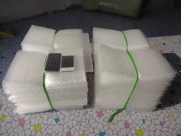 Bolsa de Ar com Bolhas de Proteção
