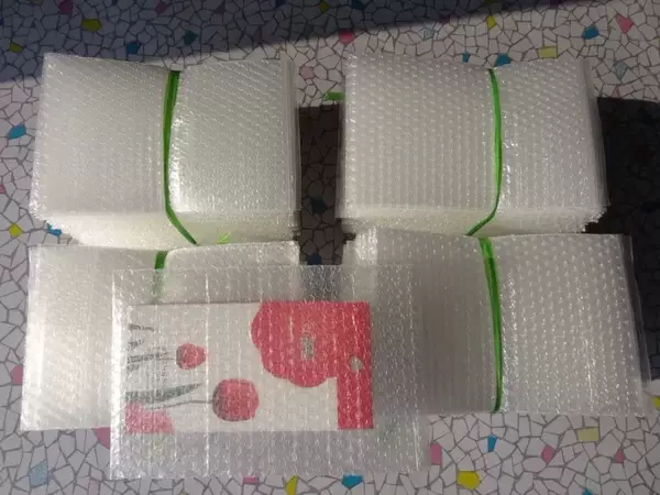 Bolsa de Ar com Bolhas de Proteção
