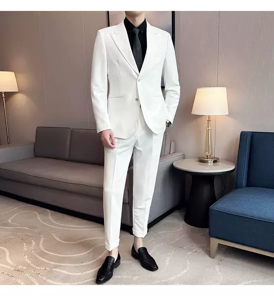 Terno Branco Masculino