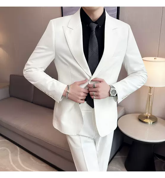 Terno Branco Masculino
