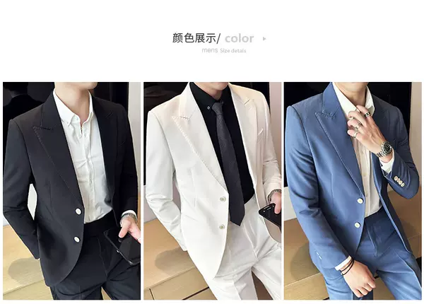 Terno Branco Masculino