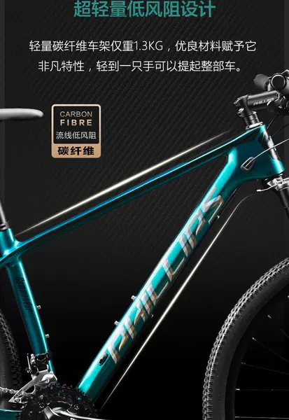 Bicicletas de montanha super leves de fibra de carbono masculino de velocidade adulta de redução de choque
