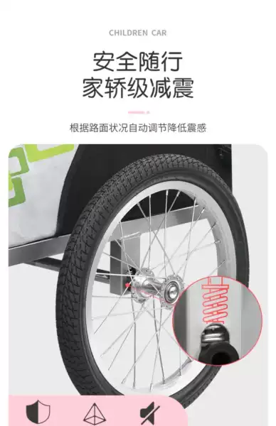 Carrinho de Bebê para Bicicleta