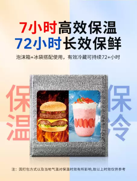 Saco de refrigeração de alumínio personalizado de uma só vez para alimentos frescos barbecue frutas frescas embalagem saco de refrigeração isolante