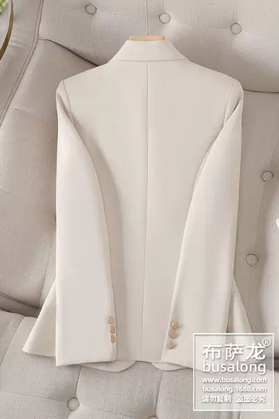 Nova camisa de roupa de trabalho da Busalong para mulheres com mangas compridas 8305