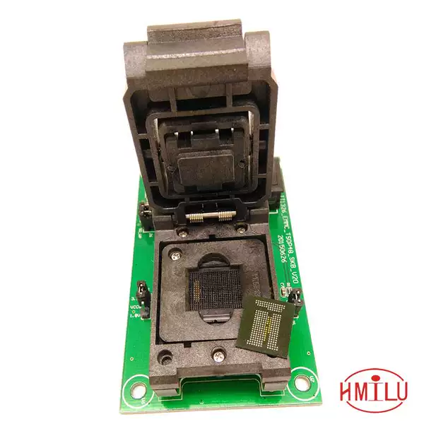 HMILU fabricante EMCP221 transmissão de lâmpadas de transmissão de dados da estação de teste USB recuperação de leitura e gravação BGA221