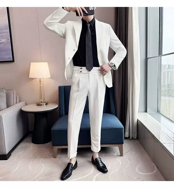 Terno Branco Masculino